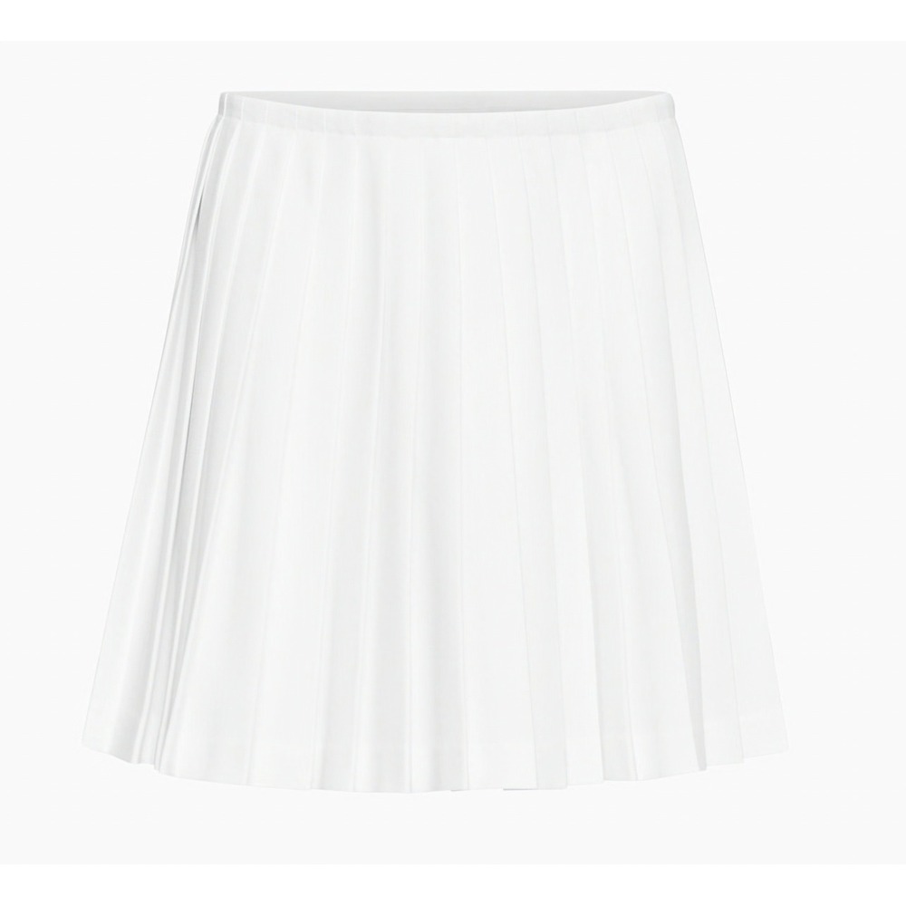 Aritzia Sunday Best Epiphany White Pleated Mini‎ Skirt Size 4 NEW